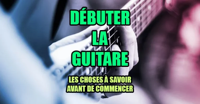 débuter la guitare