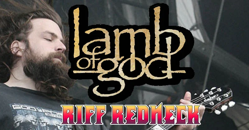 Cours de guitare metal gratuit - Lamb of God apprenez le riff de Redneck à la guitare