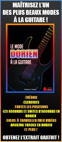 Mode Dorien Guitare