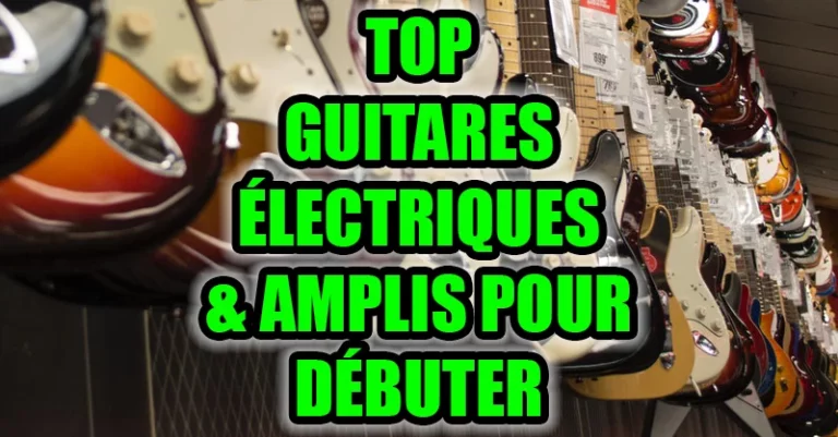 Guitare électrique et ampli pour débuter