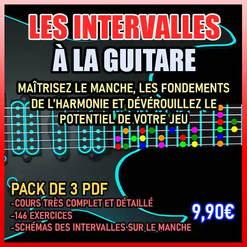 intervalles guitare
