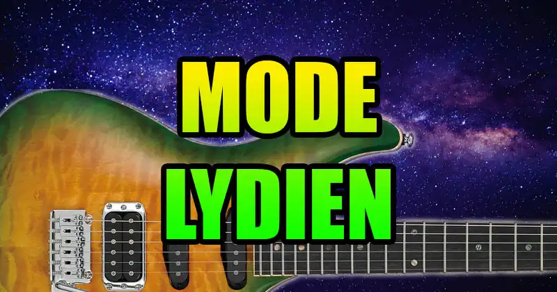 Jouer Lydien à la guitare