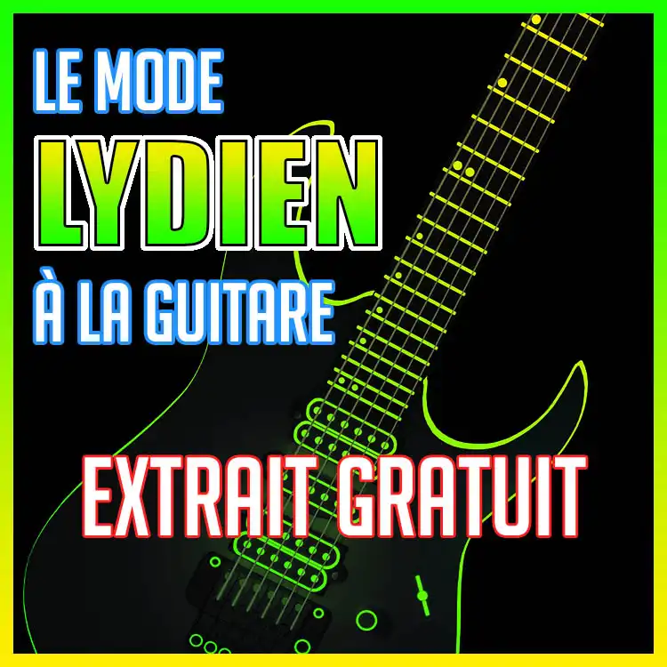 extrait gratuit formation mode lydien guitare