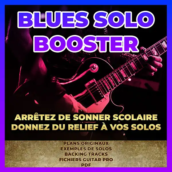 apprendre solo blues guitare